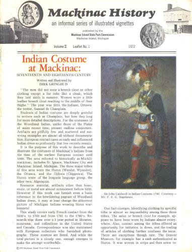 ﻿لباس هندی در مکیناک: قرن هفدهم و هجدهم