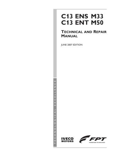 ﻿راهنمای فنی و تعمیرات C13 ENS M33