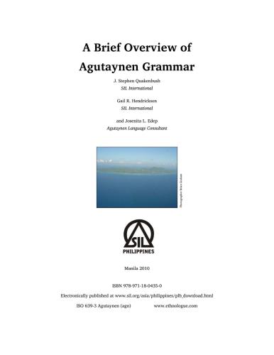 ﻿مروری کوتاه بر دستور زبان آگوتاینن