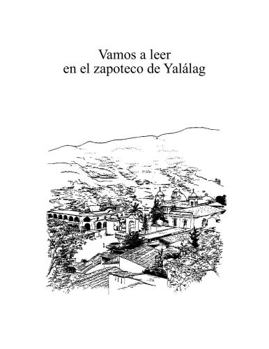 ﻿Vamos a leer en el zapoteco de Yalálag