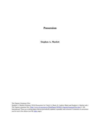 ﻿مالکیت Zapotec