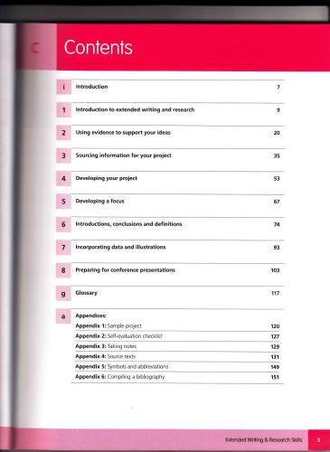 ﻿کتاب دوره آموزشی EAP English for Academic Study: Extended Writing and Research Skills Course