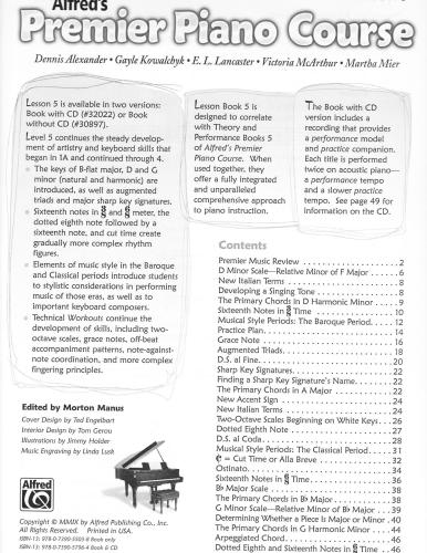 ﻿دوره برتر پیانو آلفرد. درس 5