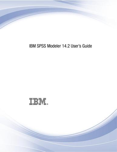 ﻿شرکت آی بی ام راهنمای کاربر IBM SPSS Modeler 14.2