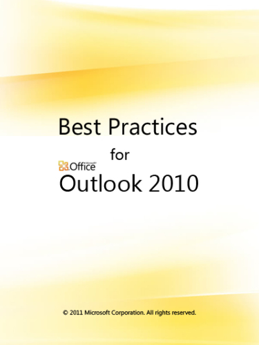 ﻿مایکروسافت بهترین روش ها برای Outlook 2010