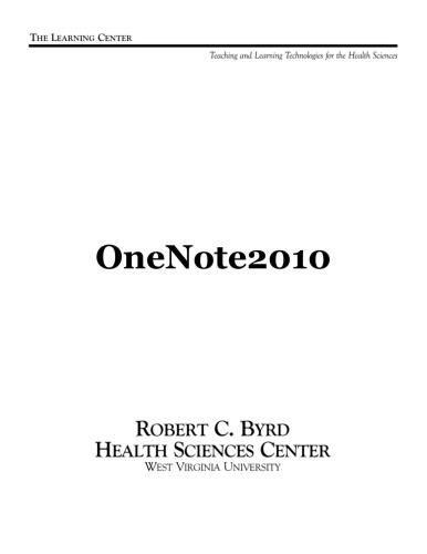 OneNote 2010