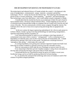 ﻿توسعه علم و فناوری در کانادا