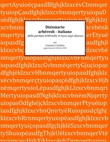 ﻿اربرش - فرهنگ لغت ایتالیایی گویش Piana degli Albanesi