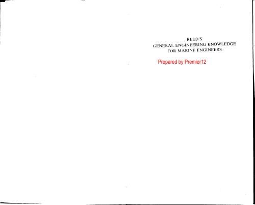 دانش مهندسی عمومی رید برای مهندسان دریایی