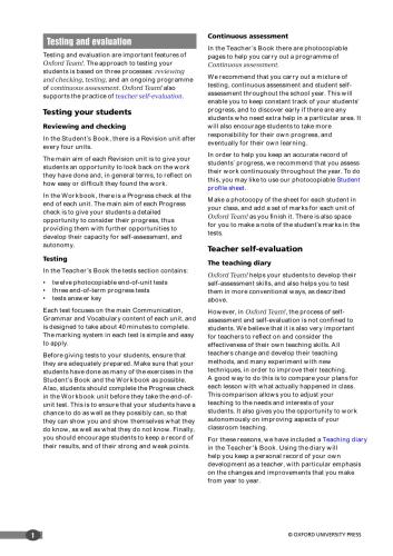 ﻿تیم آکسفورد! 1. تست ها