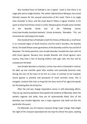 کتاب گزارش صد سال تنهایی