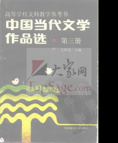 ﻿خوانش های برگزیده در ادبیات معاصر چین 中国 当代 文学 作品 选 第三.