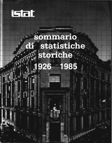 ﻿خلاصه آمار تاریخی 1926-1985