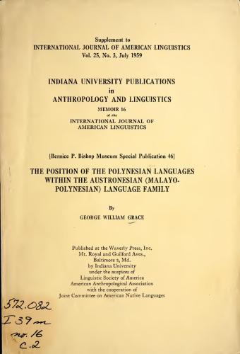 ﻿جایگاه زبان های پلینزی در خانواده زبان های آسترونزی (مالایو-پلینزی)