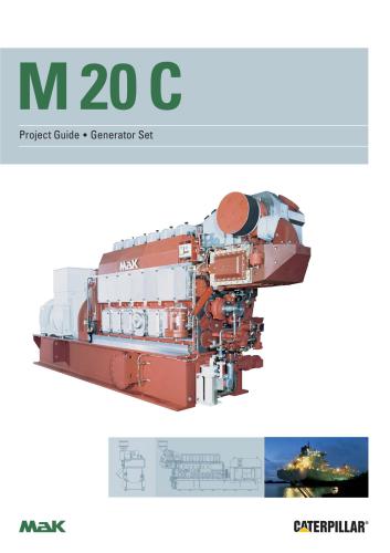 ﻿Genset Mak M20C. راهنمای پروژه