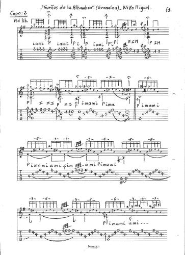 ﻿Nino Miguel Dreams of the Alhambra (Granaina)