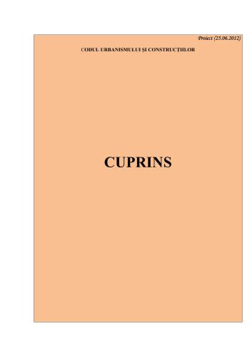 ﻿کد برنامه ریزی شهری و ساخت و ساز (مولداوی)