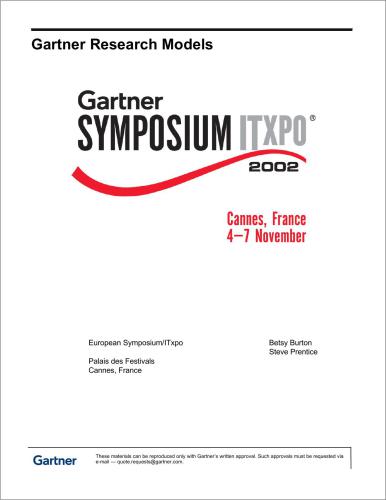 ﻿مدل های تحقیق گارتنر