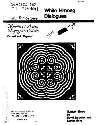 ﻿دیالوگ های سفید همونگ