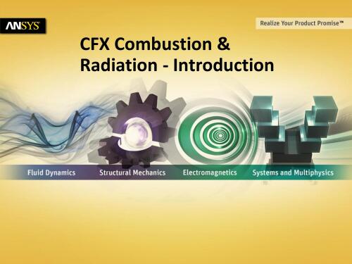 ﻿آموزش Ansys CFX - احتراق و تشعشع