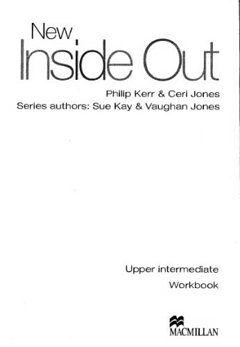 ﻿Inside Out Upper-Intermediate جدید. کتاب کار