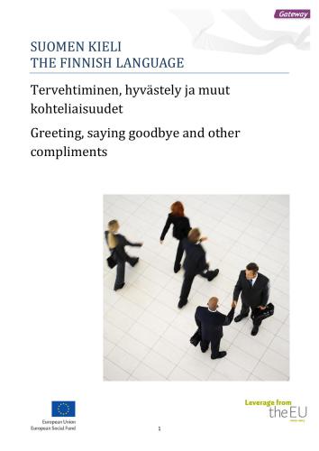 ﻿فنلاندی یاد بگیریم