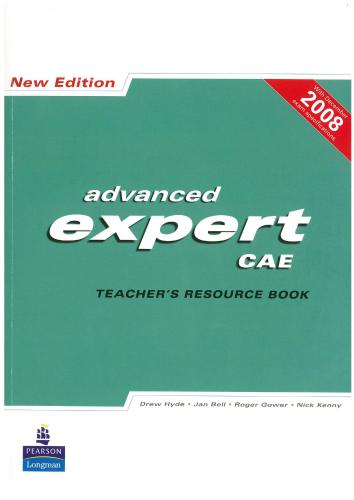﻿کتاب منبع پیشرفته CAE Teacher Edition Edition New Edition 2008
