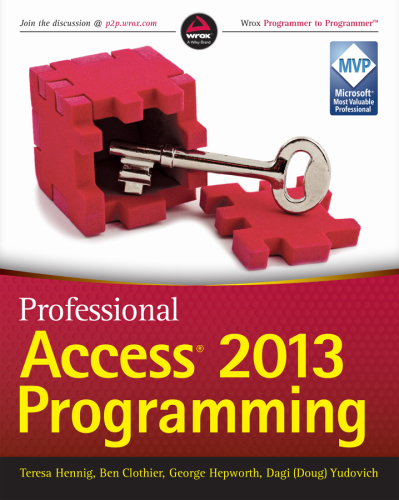 ﻿برنامه نویسی Professional Access 2013