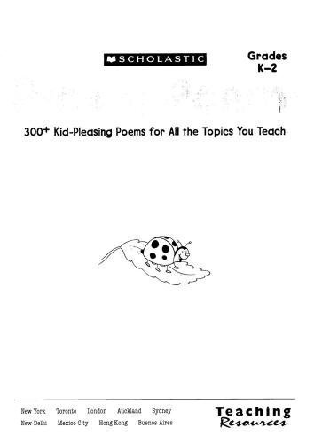 ﻿یک شعر انتخاب کنید! : بیش از 300 شعر کودکانه برای همه موضوعاتی که آموزش می دهید