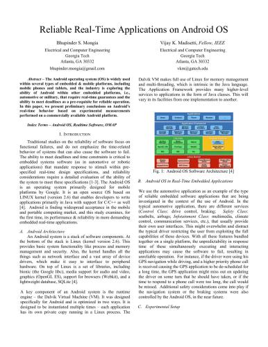 ﻿برنامه های بلادرنگ قابل اعتماد در سیستم عامل اندروید