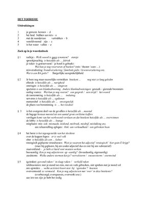 ﻿هلندی برای افراد غیر بومی پیشرفته. کتاب درسی 1. راه حل