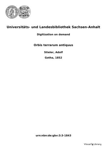 ﻿دنیای باستان: Schul-Atlas der Alten Welt