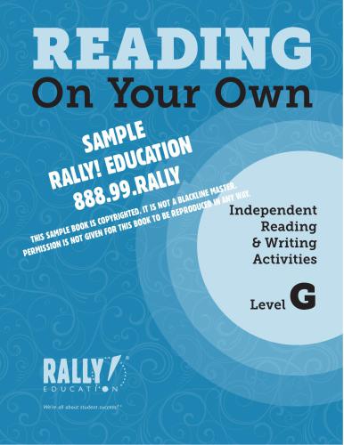 ﻿خواندن به تنهایی. سطح G