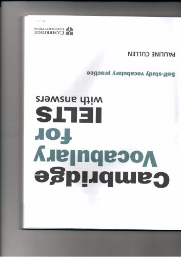 ﻿واژگان کمبریج برای آیلتس