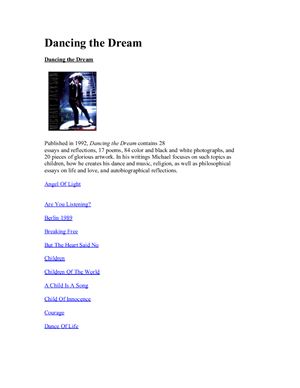 ﻿رقص رویا (انگلیسی)