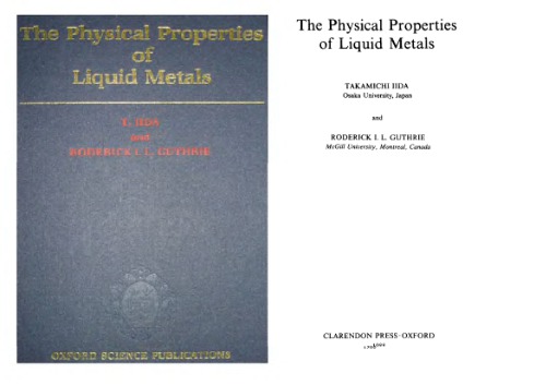 ﻿خواص فیزیکی فلزات مایع