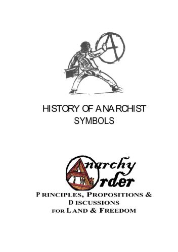 ﻿تاریخچه نمادهای آنارشیستی: پرچم سیاه و دایره-A