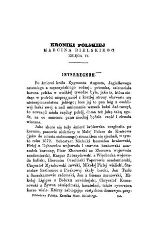 ﻿Marcin Bielski وقایع نگاری لهستانی Marcin Bielski. T. 3، کتاب 6 با ادامه