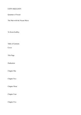 ﻿کوانتوم توید. مردی با نیسان میکرا