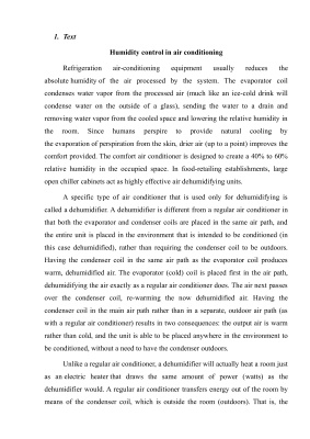 ﻿کنترل رطوبت در تهویه مطبوع