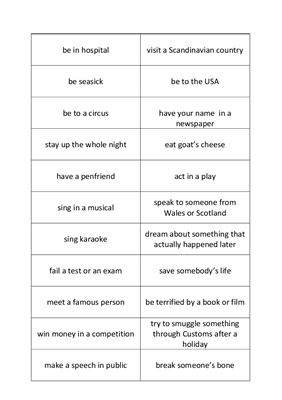 ﻿تمرین سوال Present Perfect در مقابل Past Simple Question (Speaking) (کاربرگ)