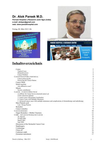 ﻿هومیوپاتی en پاتولوژی های بدخیم پیشرفته