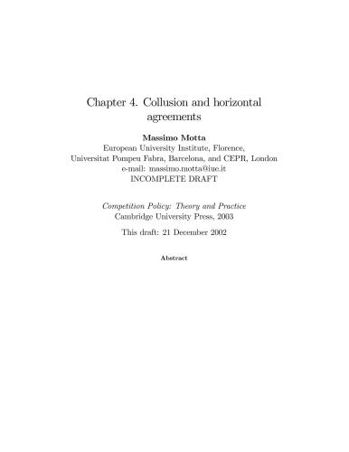 ﻿سیاست رقابت: تئوری و عمل