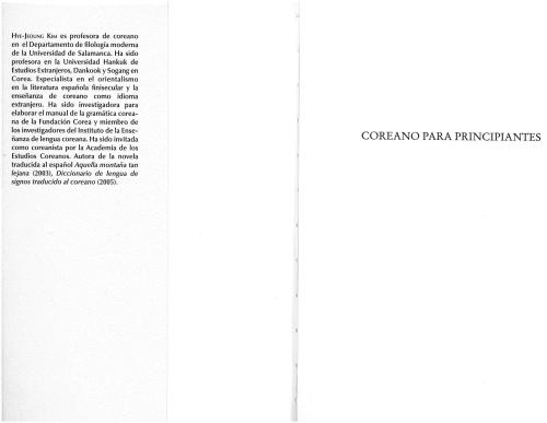 ﻿Coreano para principiantes