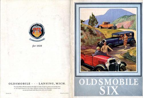 ﻿Oldsmobile Six برای سال 1929. بالاترین ارزش موتوری روزی که آن را می خرید و هر روز با آن رانندگی می کنید