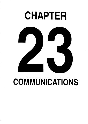 ﻿Cessna 208. راهنمای تعمیر و نگهداری، ارتباطات