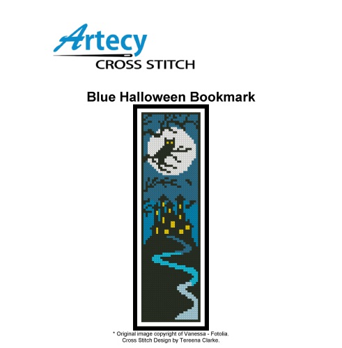 ﻿نشانک آبی هالووین