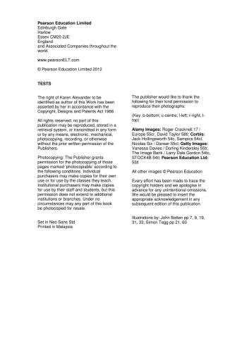 ﻿انتخاب روسیه پیش متوسط ​​- آزمون ها