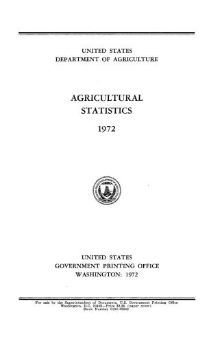 ﻿آمار کشاورزی 1972