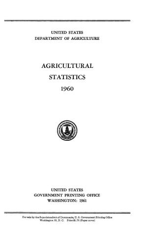 ﻿آمار کشاورزی 1960